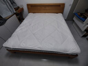 宜家（IKEA）HUNDLOKA哈德洛卡保护垫硬床垫纯棉床褥保暖透气护腰卧室 白色180x200cm 实拍图