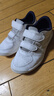 迪卡侬童鞋小白鞋秋儿童运动鞋防水板鞋班鞋女童鞋男童银白色2005027 实拍图
