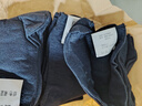 际华融通冬袜夏袜男军训袜子零袜制训练运动式袜防臭耐磨透气中筒袜 10双-藏蓝-夏袜（S级防臭款） 24-26cm中号(40-44码) 实拍图