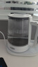 膳魔师（THERMOS）养生壶烧水壶煮茶壶全玻璃煮茶器国家补贴一体式茶水分离电热水壶办公室炖煮壶一体小型自动恒温壶 【纯钛底发热】轻养生活 1.5L 实拍图