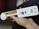 公牛（BULL）漏电保护器插头16A热水器空调大功率防漏电插头转换器 漏电保护转换器16A 即插即用GN-711D 实拍图