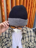 回力毛线帽子男冬季针织帽子保暖抗风寒冻头套双面可戴潮流百搭头罩女 实拍图