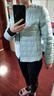 爆款轻薄棉衣女短款2025秋冬新款修身保暖圆领棉服内胆小棉袄外套 浅蓝色-正品【卡码拍大】 L 建议90-100斤 实拍图
