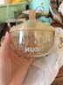 可优比（KUB）婴幼儿自主进食辅食碗PPSU鹰嘴吸管辅食碗宝宝米糊辅食碗带吸管 可优比吸管辅食碗鹰嘴款-琥珀色 实拍图