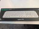 罗技（Logitech）无线键盘MX Keys S蓝牙键盘Keys升级版 高端办公键盘无线键鼠套装 全尺寸家用充电背光 宏自定义 MX Keys S白色（Keys升级版） 实拍图