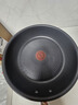 特福不粘煎锅家用牛排平底煎锅少油烟有钛煎饼锅电磁炉燃气灶通用24cm 实拍图