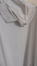 名创优品（MINISO）防晒衣男夏季户外遮阳大帽檐upf100+冰丝凉感皮肤衣服 浅灰 3XL 实拍图