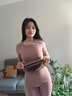 猫人（MiiOW）保暖内衣女 超柔亲肤加绒加厚 修身女士秋衣秋裤套装 美体线衣线 浅紫【第3代超柔密绒】 XL 120-140斤 实拍图