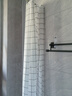 美居客干湿分离浴帘加厚PEVA浴室隔断帘防水帘子淋浴挂帘1.5*2.0M(雅白) 实拍图