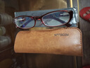 夕阳红老花镜女防蓝光大框优雅女士轻便舒适老人高清老花镜E9004R 350度 实拍图