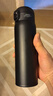 京东京造保温杯 水杯男女 316不锈钢【一键弹盖】礼物送老师黑色480ml 实拍图