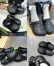 CROCS卡骆驰洞洞鞋贝雅男鞋女鞋轻便耐磨一脚蹬拖鞋休闲鞋|10126 卵石色-2V3 43 (270mm) 实拍图