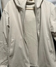 优衣库女装防风拉链连帽外套/内里摇粒绒户外防水472150 01 乳白色 L /160/88A 实拍图
