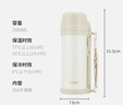 膳魔师（THERMOS）保温壶2000ML高真空不锈钢大容量家用水壶热水瓶FDH-2005-BE 实拍图