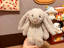 Jellycat害羞乳白色邦尼兔动物毛绒玩偶安抚玩偶娃娃新年生日礼物 害羞米色邦尼兔 Medium 实拍图