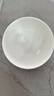 华光泡面碗汤碗碟盘 筷勺 盘碟碗厨具套件 中式骨瓷家用餐具 白玉兰 6英寸碗 实拍图