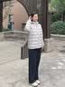 雅鹿【高充绒】2026年秋冬季最新款男士轻薄羽绒服男女情侣装排骨外套 米灰色-8816 男女同款 S 推荐105斤以内 实拍图