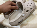洁丽雅（Grace）洞洞鞋男士夏季户外开车凉鞋沙滩鞋EVA防臭外穿防滑手术室拖鞋男 实拍图