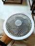 爱登风扇悬浮壁挂台式空气循环扇无线厨房桌面落地小型电风扇家用充电便携办公室宿舍用轻音低噪E808白 实拍图