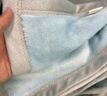 网易严选加厚法兰绒 毛毯A类抗菌 办公居家午睡空调毯盖毯 晴空蓝1*1.4m 实拍图