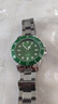 新款手表男士石英潮流商务钢带腕表 经典绿水鬼 实拍图