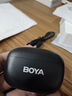 BOYA博雅mini无线领夹麦克风手机直播收音麦克风 户外短视频收音器AI降噪一拖一迷你话筒 Lightning版 实拍图