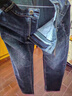 JEEP SPIRIT吉普牛仔裤男宽松秋冬季男士直筒裤微弹休闲裤 磨白蓝色加绒 31 实拍图