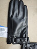 海澜之家（HLA）手套男秋冬季皮质时尚保暖触屏骑行摩托开车防风防寒户外 实拍图
