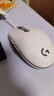 罗技（G）G102 有线游戏鼠标 白色 RGB灯效 吃鸡鼠标 绝地求生 轻量化设计 G102第二代 实拍图