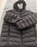 坦博尔轻薄羽绒服男士短款连帽宽松简约保暖外套TF236209 黑色 190  实拍图