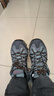 意大利进口专业登山鞋男真皮防滑春季户外越野运动鞋爬山徒步鞋女 61036深灰桔 43码【偏小，拍大一码】 实拍图