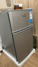 志高（CHIGO）小冰箱迷你小型家用冷藏冷冻两用宿舍出租房用双门办公室电冰箱节能省电 【店长推荐】48L银色【三天约一度电】 实拍图