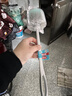 美丽雅马桶刷洗厕所刷子无死角塑料圆头刷头卫生间多用清洁神器壁挂式 实拍图