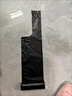 利得背心垃圾袋黑色50*60cm600只单面0.8丝大号家用手提塑料袋厚款 实拍图