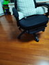 黑白调P53 人体工学椅电脑椅子午休办公椅可躺大角度后仰老板椅 曜石黑 实拍图