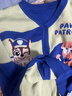 汪汪队立大功（PAW PATROL）儿童毛衣宝宝纯棉开衫毛衣男童针织衫女童外套2025秋季新款上衣 蓝绿 254PS0246 130 实拍图