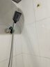 睦歌（MUGE）增压淋浴花洒喷头超强高压大出水通用接口洗澡手持莲蓬头三件套装 电镀银-花洒+1.5米软管 实拍图