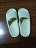 朴西新款夏季拖鞋女EVA外穿防滑室内洗澡防滑百搭不臭脚情侣家用拖 萌芽绿 38-39 实拍图