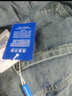真维斯牛仔裤男秋冬季新款美式复古潮流男裤直筒宽松紧腰阔腿休闲裤子男 复古蓝 4XL 码(165-180斤) 卡码拍大 实拍图