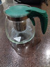 茶壶泡茶器整套茶具茶水分离玻璃耐热泡茶壶花茶套装茶漏 绿把一壶四杯 1000ml 实拍图