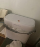 佳帮手夹缝垃圾桶8L家用按压开盖卫生间厕所客厅厨房卧室网红窄缝带盖 实拍图