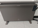 美的（Midea）【超级单品】取暖器家用暖风机浴室电暖气全屋取暖炉欧式快热炉烤火遥控轻音节能电暖器 HDT22GFR 实拍图
