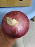 山东特产水果扁洋葱甜瓜口感红皮扁葱头生吃脆甜蘸酱好吃粉嫩 紫皮洋葱大果带箱 3斤 精选 实拍图