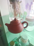一茗金砂 宜兴正宗紫砂壶茶壶纯原矿大红袍朱泥吴海良80CC小品全手工潘壶 实拍图