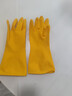 加厚牛筋乳胶皮橡胶手套劳保耐用洗衣洗碗手套女家用防水厨房清洁 L码 1双【特厚牛筋】90克 实拍图
