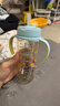 贝亲（Pigeon）自然成长翻盖直饮吸管 大童奶瓶330ml 马戏团 18月+ AA279 实拍图