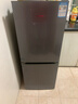 HYUNDAI（韩国现代）大容量双开门二门冰箱 家用中型小型电冰箱冷冻冷藏租房宿舍节能省电 203L灰【店铺主推+一级能效】 实拍图