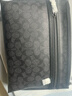 蔻驰（COACH）【品牌直供】男士CARRYALL印花手拿包黑灰色CY985元旦礼物 实拍图