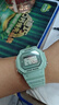 网红独角兽手表女初高中 韩版简约ins小方块显白学生原宿风电子表 抹茶绿 实拍图
