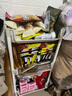 霓峰小推车置物架落地多层零食收纳架家用客厅厨房储物架货架置物架 普通款3层【基础款】 实拍图